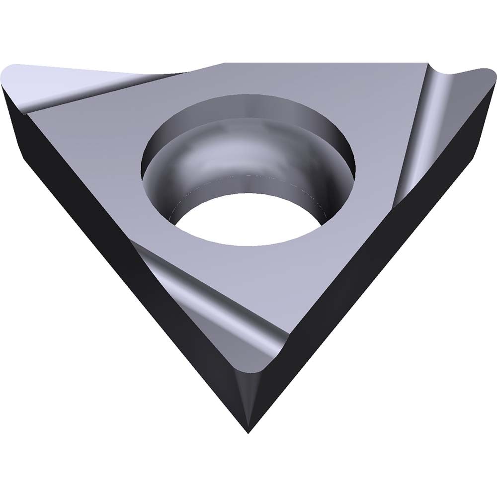 TPGT320.5LFY-AC5015S Carbide Turning Insert Absotech Bronze Finish, 0.6496″ Long, 3/8″ Inscribed Circle, 0.0079″ Corner Radius, 0.1252″ Thick, 60° Included Angle, Series AC5000S