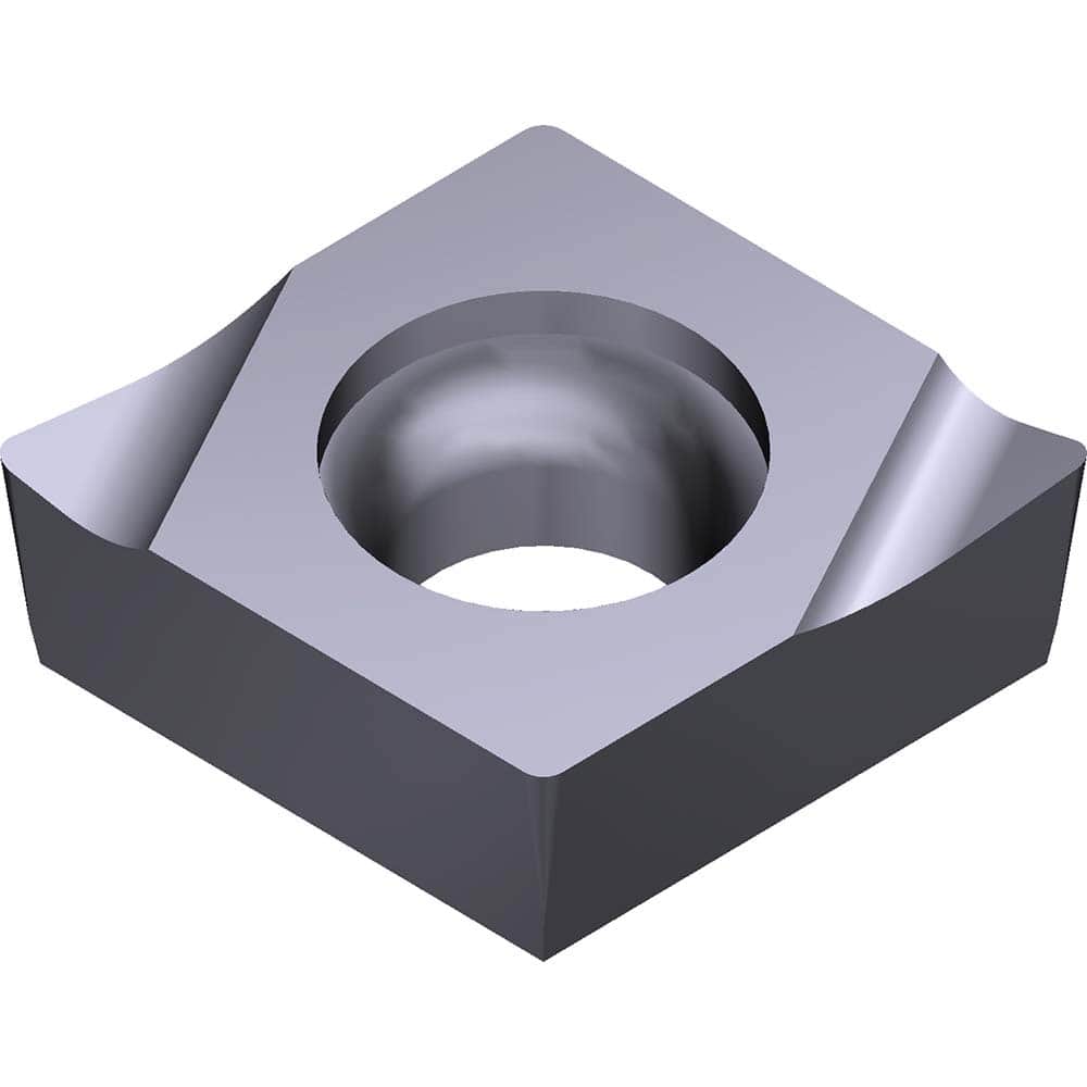 CCGT04X102LFY-AC5025S Carbide Turning Insert Absotech Bronze Finish, 0.1957″ Long, 0.1693″ Inscribed Circle, 0.0079″ Corner Radius, 0.0709″ Thick, 80° Included Angle, Series AC5000S