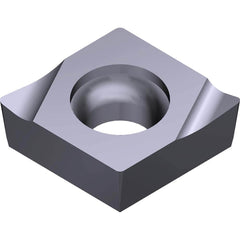 CCGT04X102LFY-AC5025S Carbide Turning Insert Absotech Bronze Finish, 0.1957″ Long, 0.1693″ Inscribed Circle, 0.0079″ Corner Radius, 0.0709″ Thick, 80° Included Angle, Series AC5000S