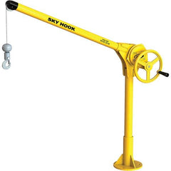 Sky Hook - 500 Lb Steel Lifting Hook Crane - USA Tool & Supply