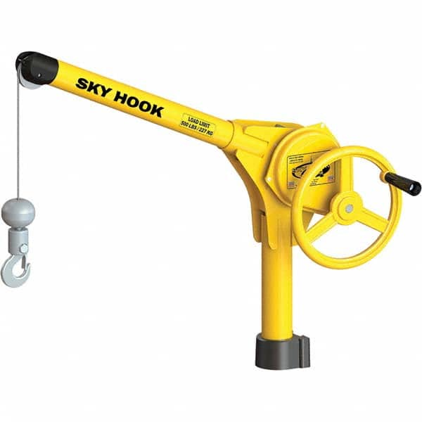 Sky Hook - 500 Lb Steel Lifting Hook Crane - USA Tool & Supply