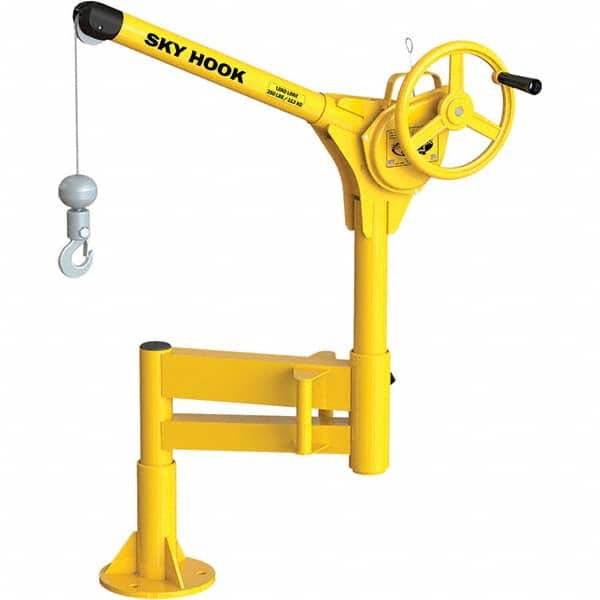 Sky Hook - 500 Lb Steel Lifting Hook Crane - USA Tool & Supply