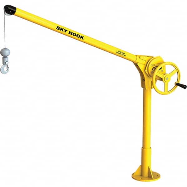 Sky Hook - 500 Lb Steel Lifting Hook Crane - USA Tool & Supply