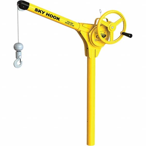 Sky Hook - 500 Lb Steel Lifting Hook Crane - USA Tool & Supply
