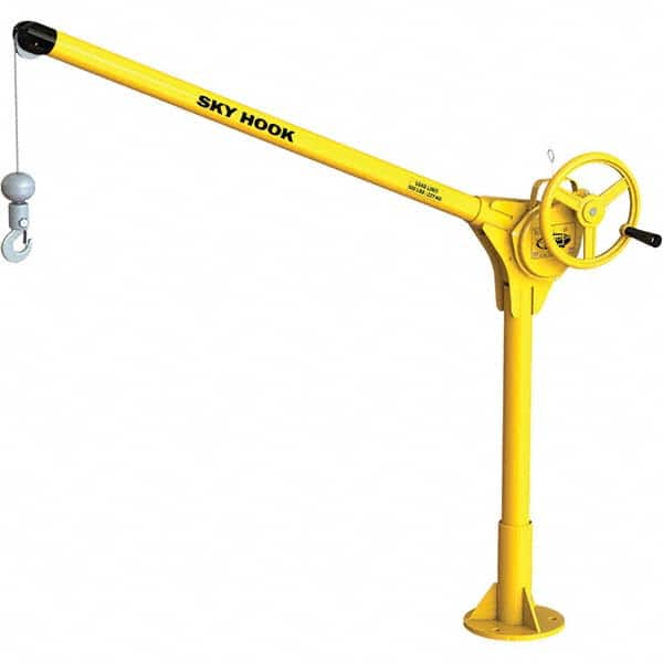 Sky Hook - 500 Lb Steel Lifting Hook Crane - USA Tool & Supply