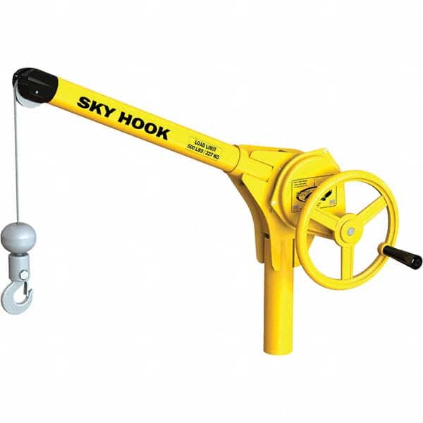 Sky Hook - 500 Lb Steel Lifting Hook Crane - USA Tool & Supply