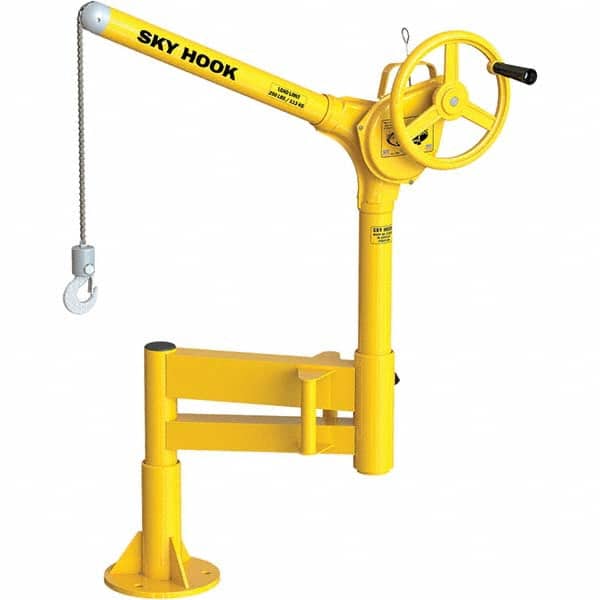 Sky Hook - 500 Lb Steel Lifting Hook Crane - USA Tool & Supply