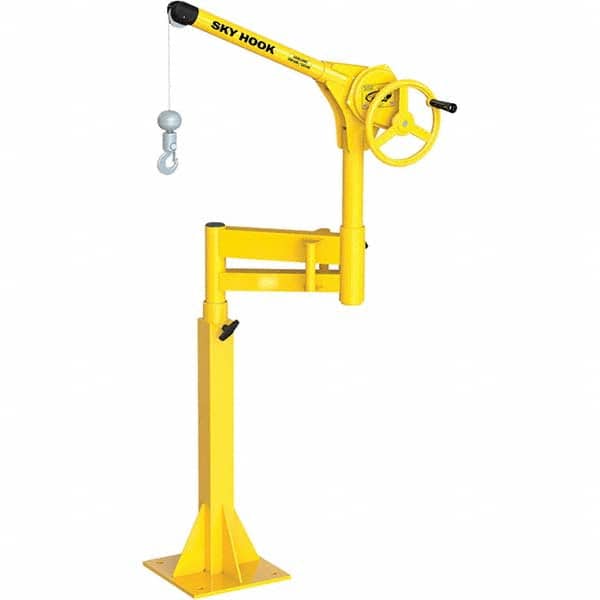 Sky Hook - 500 Lb Steel Lifting Hook Crane - USA Tool & Supply