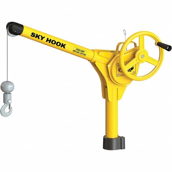 Sky Hook - 500 Lb Steel Lifting Hook Crane - USA Tool & Supply