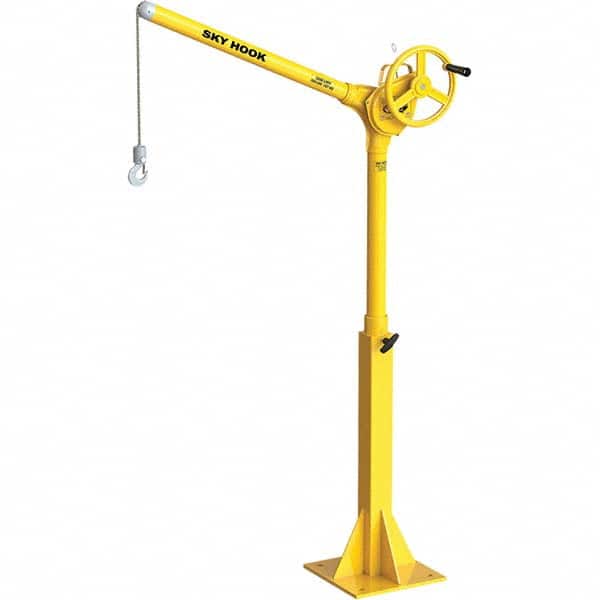 Sky Hook - 500 Lb Steel Lifting Hook Crane - USA Tool & Supply