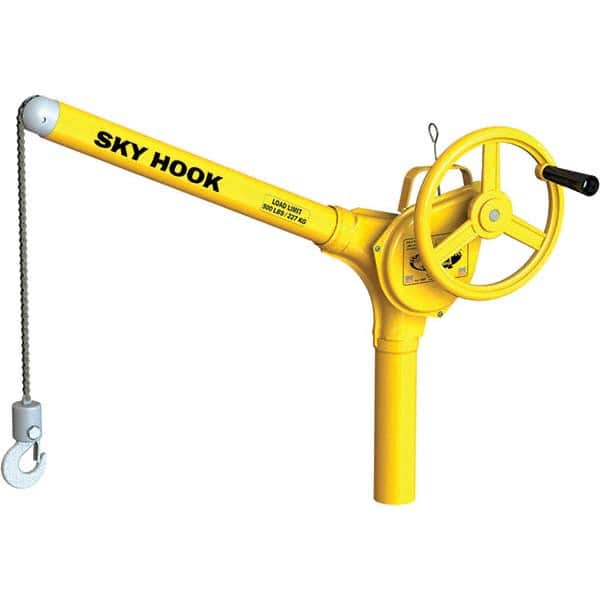 Sky Hook - 500 Lb Steel Lifting Hook Crane - USA Tool & Supply