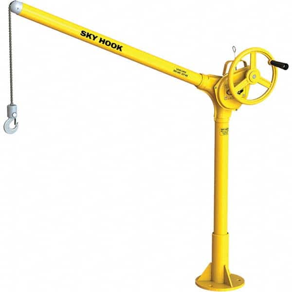Sky Hook - 500 Lb Steel Lifting Hook Crane - USA Tool & Supply