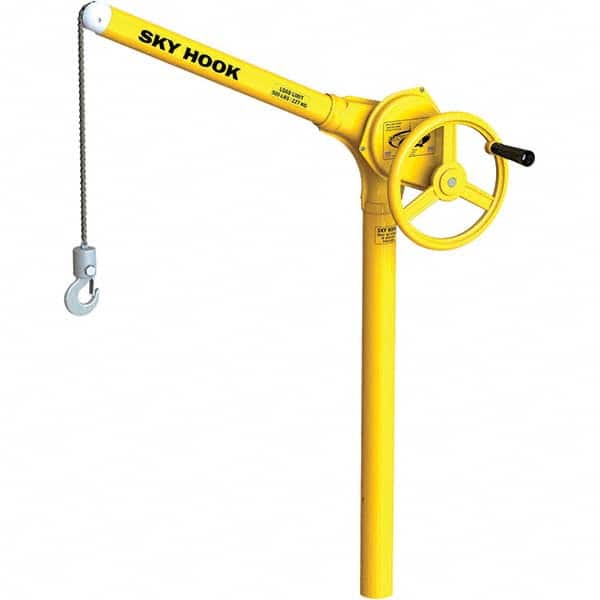 Sky Hook - 500 Lb Steel Lifting Hook Crane - USA Tool & Supply