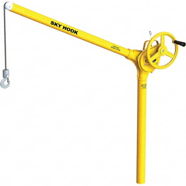 Sky Hook - 500 Lb Steel Lifting Hook Crane - USA Tool & Supply