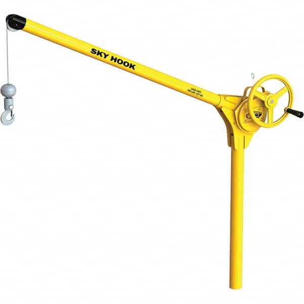 Sky Hook - 500 Lb Steel Lifting Hook Crane - USA Tool & Supply