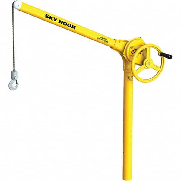 Sky Hook - 500 Lb Steel Lifting Hook Crane - USA Tool & Supply