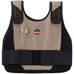 6215 S/M KHAKI COOLING VEST&PACK - USA Tool & Supply