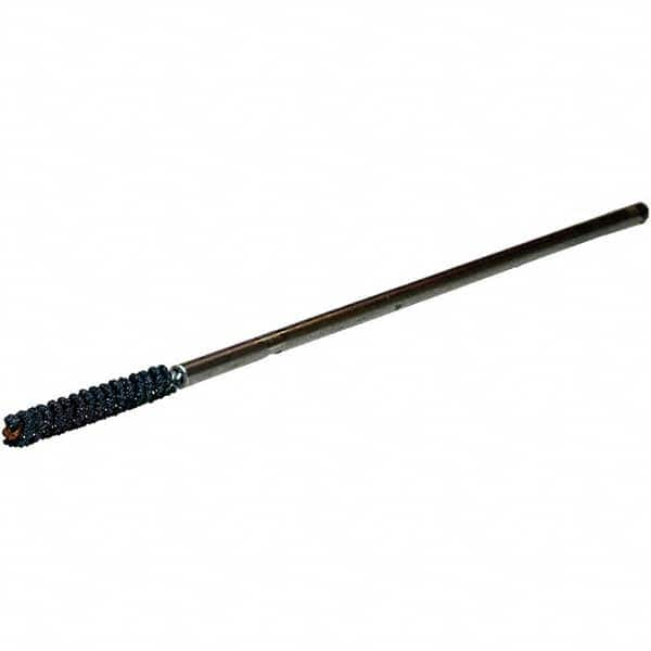 Weiler - 0.315" to 8mm Bore Diam, 240 Grit, Silicon Carbide Flexible Hone - USA Tool & Supply