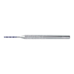 Micro Drill Bit: 0.0689″ Dia, 140 °, Solid Carbide AlCrN Finish, 2.126″ OAL, RH Cut, Straight-Cylindrical Shank, Series DB133-05-A1