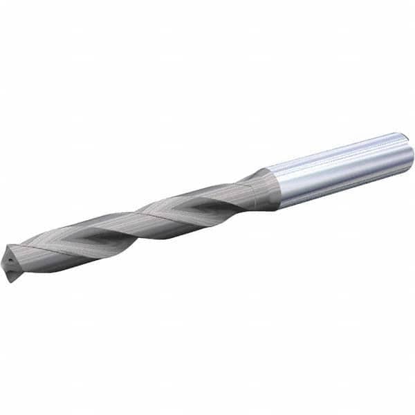 Kennametal - 17mm 140° Spiral Flute Solid Carbide Taper Length Drill Bit - USA Tool & Supply