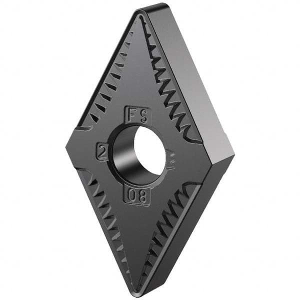 Kennametal - 442DNGG FS Grade KCS10B Carbide Turning Insert - USA Tool & Supply