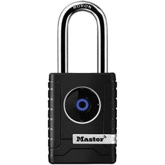 Master Lock - Padlocks Keyed: Blue Tooth Shackle Clearance: 2 (Inch) - USA Tool & Supply