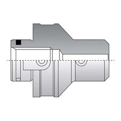 Allied Machine and Engineering - 28mm Diam Radial Clamp Cylindrical Shank Adapter Modular Reamer Body - USA Tool & Supply