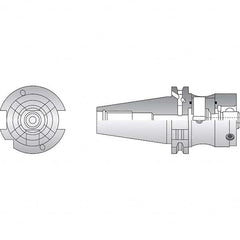 Allied Machine and Engineering - 50mm Diam Radial Clamp CAT40 Shank Modular Reamer Body - USA Tool & Supply