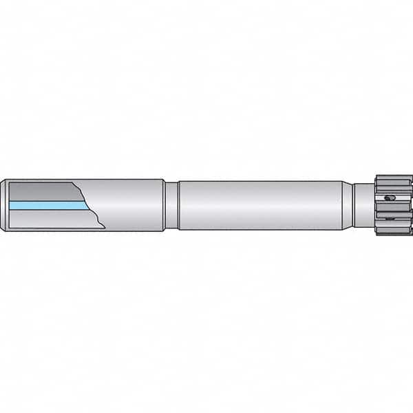 Axial Clamp Straight Shank Modular Reamer Body 20mm Shank Diam, 85mm Body Length, 135″ OAL, Right Hand Cut, 21.61 to 26.6mm Head Diam Compatibility