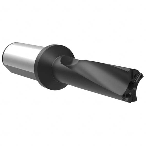 Allied Machine and Engineering - Series APX 38, 3xD, 40mm Diam Flanged Straight Shank, Drill Body - USA Tool & Supply