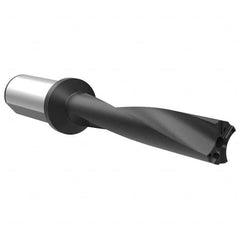 Allied Machine and Engineering - Series APX 38, 5xD, 40mm Diam Flanged Straight Shank, Drill Body - USA Tool & Supply