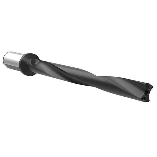 Allied Machine and Engineering - Series APX 38, 10xD, 40mm Diam Flanged Straight Shank, Drill Body - USA Tool & Supply