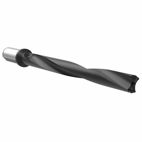 Allied Machine and Engineering - Series APX 44, 10xD, 40mm Diam Flanged Straight Shank, Drill Body - USA Tool & Supply