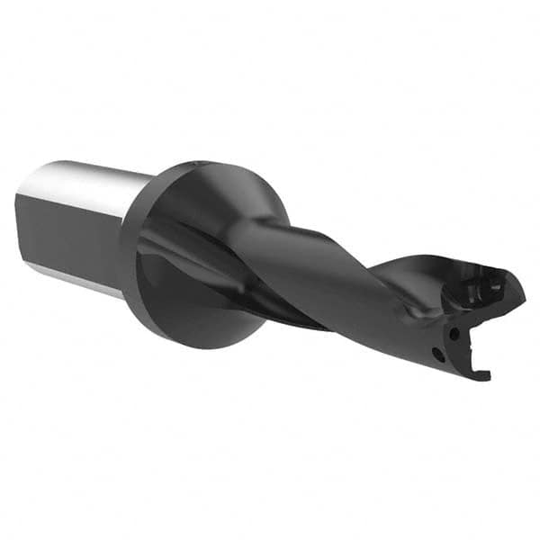 Allied Machine and Engineering - 1.772" Max Drill Depth, 3xD, 15mm Diam, Indexable Insert Drill - USA Tool & Supply