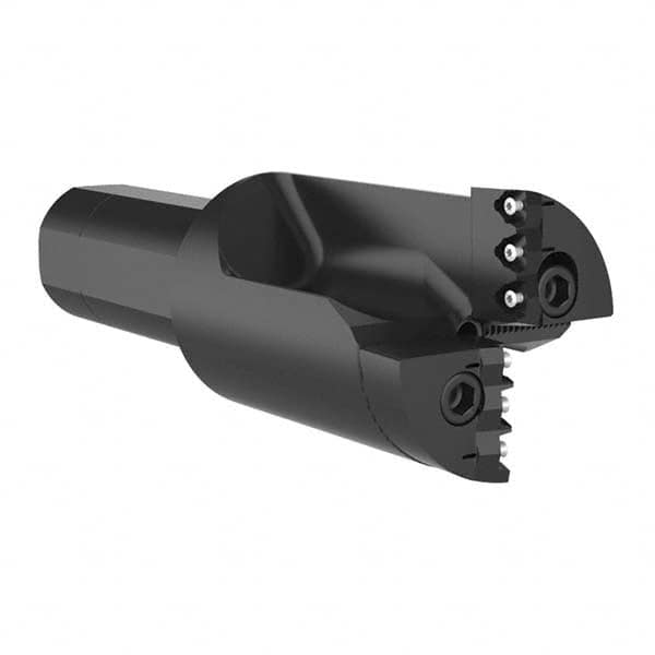 Allied Machine and Engineering - 3-15/64" Max Drill Depth, 1xD, 76.2mm Diam, Indexable Insert Drill - USA Tool & Supply