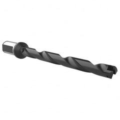 Allied Machine and Engineering - 17.53mm to 24.38mm Diam 219mm Max Depth Helical Flute Spade Drill - USA Tool & Supply