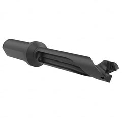 Allied Machine and Engineering - 0.6299" to 0.6692" Diam 7xD 4-11/16" Max Depth Straight Flute Spade Drill - USA Tool & Supply