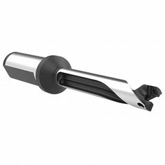 Allied Machine and Engineering - 12mm to 13mm Diam 5xD 65mm Max Depth Straight Flute Spade Drill - USA Tool & Supply