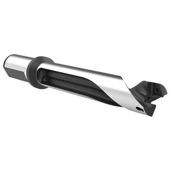 Allied Machine and Engineering - 24mm to 26mm Diam 3xD 78mm Max Depth Straight Flute Spade Drill - USA Tool & Supply