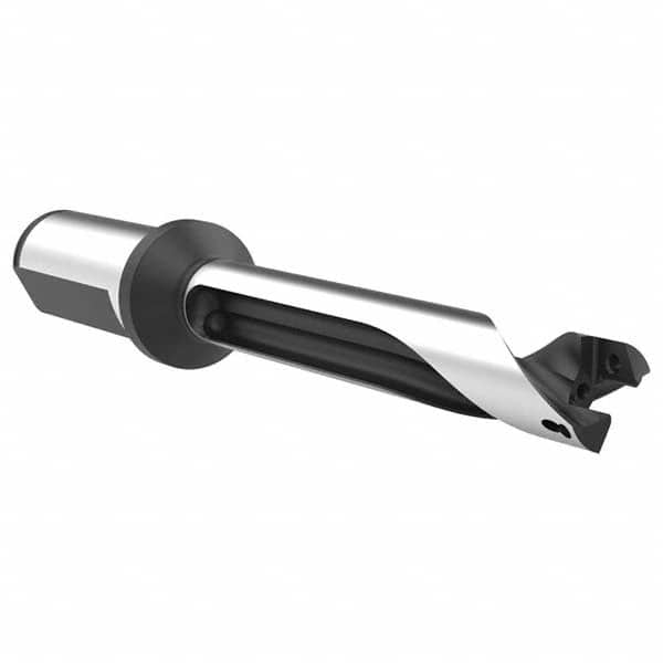 Allied Machine and Engineering - 18mm to 20mm Diam 3xD 60mm Max Depth Straight Flute Spade Drill - USA Tool & Supply