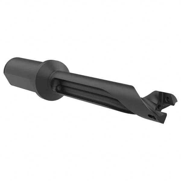 Allied Machine and Engineering - 0.7087" to 0.7873" Diam 5xD 3-15/16" Max Depth Straight Flute Spade Drill - USA Tool & Supply