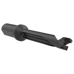 Allied Machine and Engineering - 0.7087" to 0.7873" Diam 7xD 5-33/64" Max Depth Straight Flute Spade Drill - USA Tool & Supply