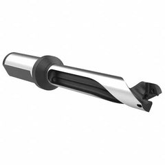 Allied Machine and Engineering - 15mm to 16mm Diam 5xD 80mm Max Depth Straight Flute Spade Drill - USA Tool & Supply