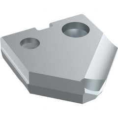 Allied Machine and Engineering - 17mm Diam 90° Seat Size 0 Spade Drill Insert - USA Tool & Supply