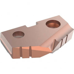 Allied Machine and Engineering - 33mm Diam 132° Seat Size 2 Spade Drill Insert - USA Tool & Supply