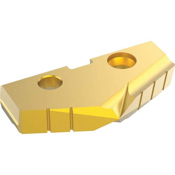Allied Machine and Engineering - 39.29mm Diam 132° Seat Size 3 Spade Drill Insert - USA Tool & Supply