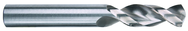 1/2 Dia. x 3-3/4 OAL - High Speed Steel-135° Split Point-Parabolic Screw Machine Drill - USA Tool & Supply