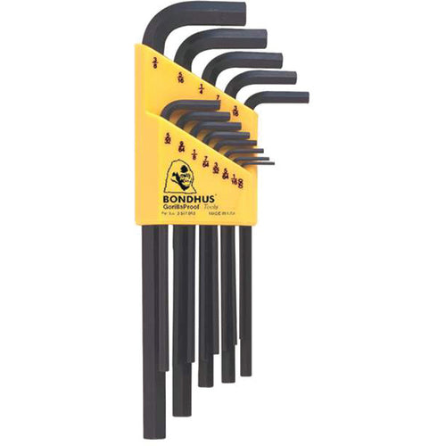 10PC HLX10 HEX L WRENCH SET - USA Tool & Supply