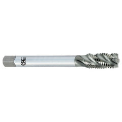 M3x0.5 3Fl 2 High Speed Steel Spiral Flute Tap-Bright - USA Tool & Supply