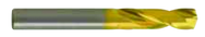 8.3mm Dia. - Carbide HP 3XD Drill-140° Point-TiN - USA Tool & Supply